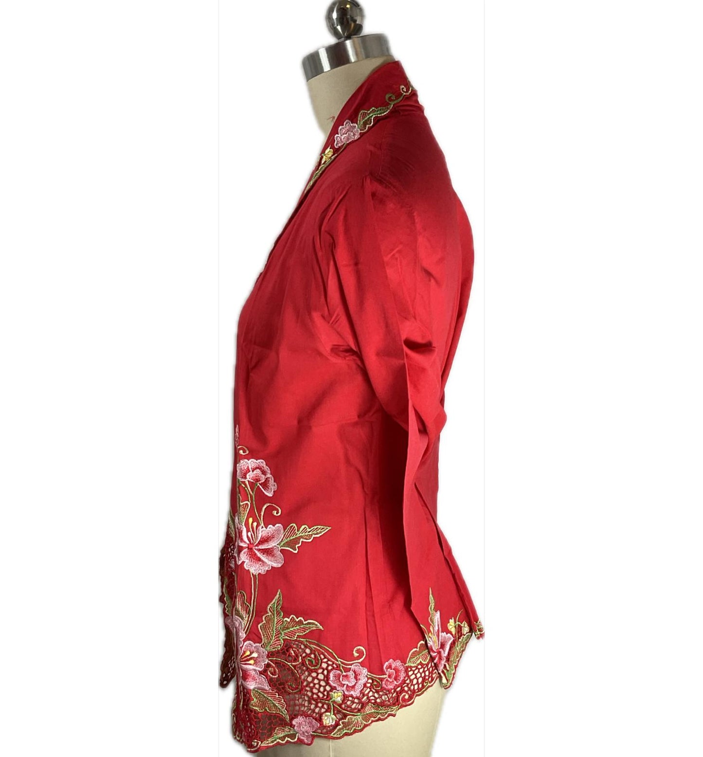 Standard Peranakan Top SPT-XXL-RED-A66666004