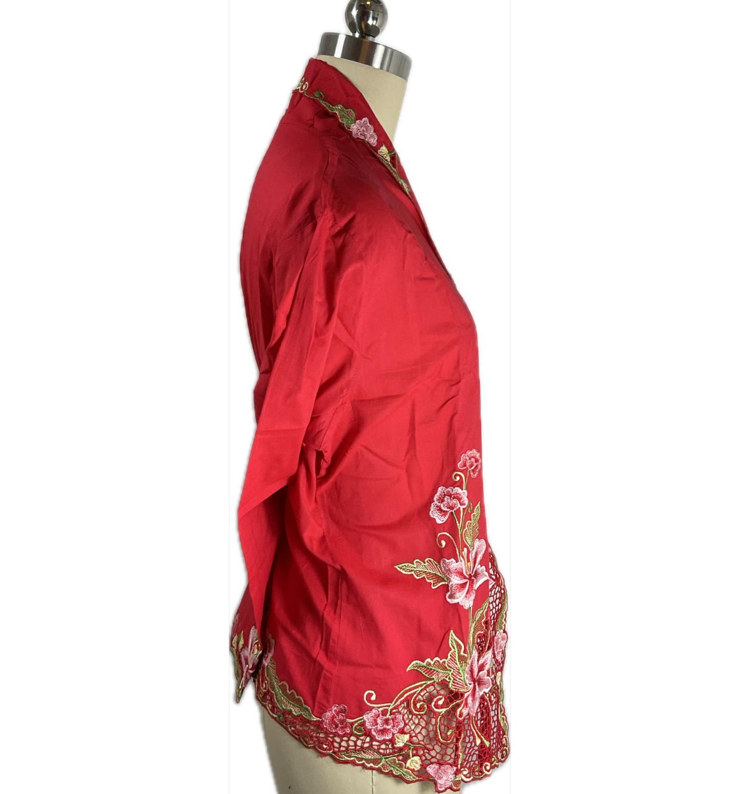 Standard Peranakan Top SPT-XXL-RED-A66666004