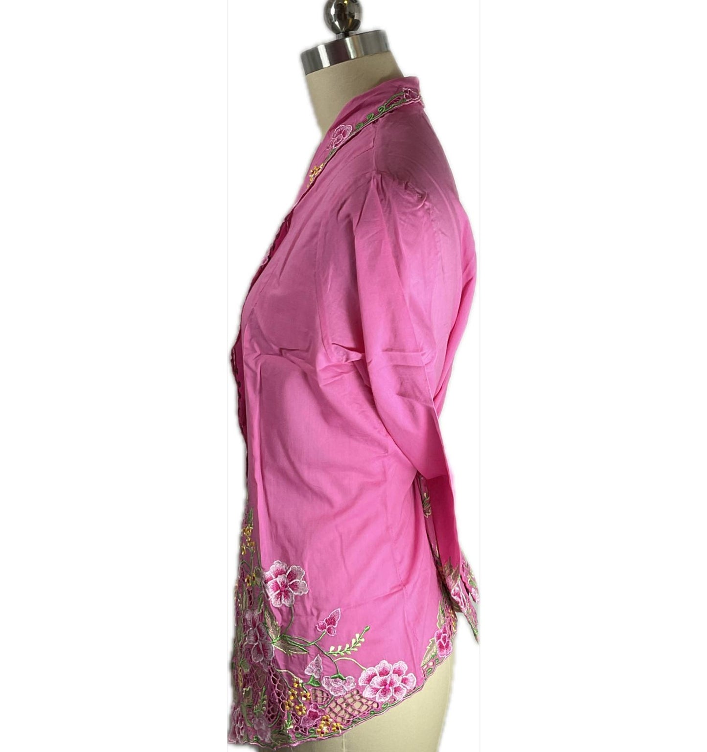 Standard Peranakan Top SPT-XXL-PINK-A66666005
