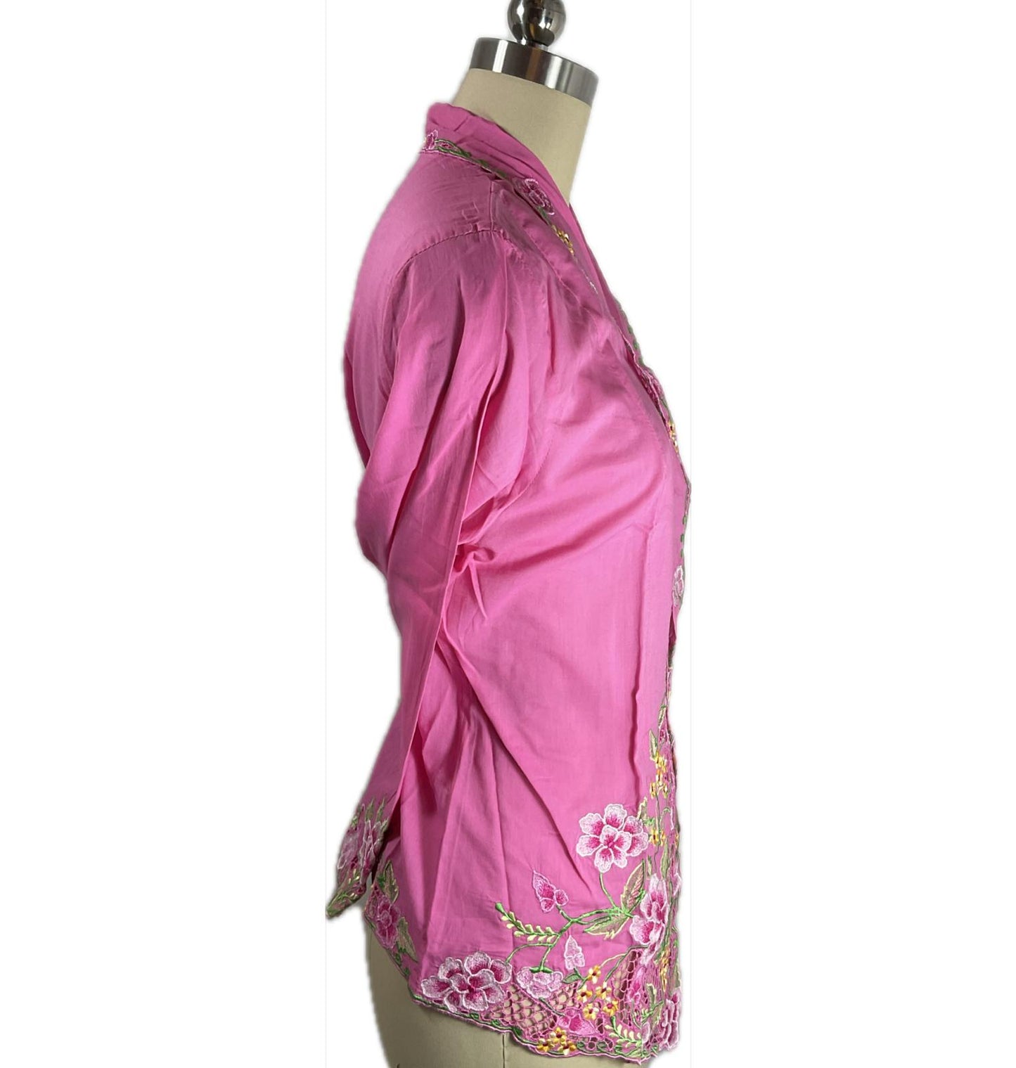 Standard Peranakan Top SPT-XXL-PINK-A66666005