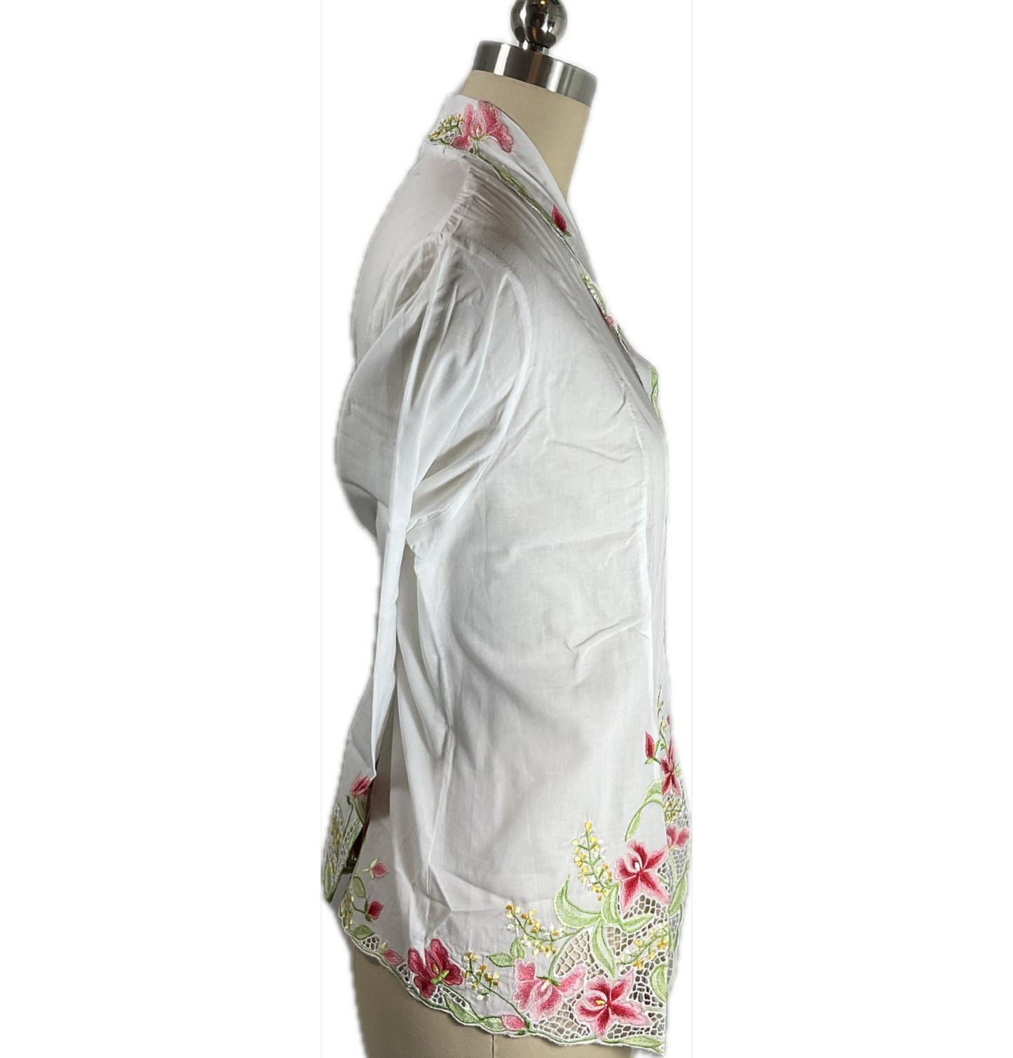 Standard Peranakan Top SPT-XXL-WHITE-A66666006