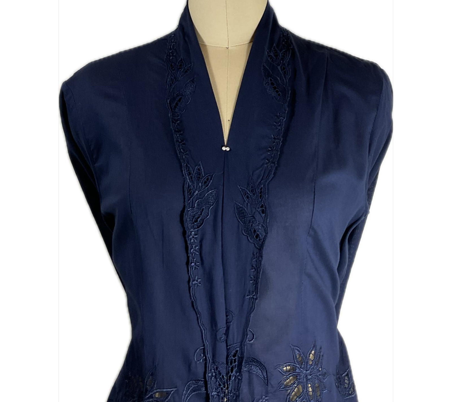 Standard Peranakan Top SPT-XXL-BLUE-A66666013