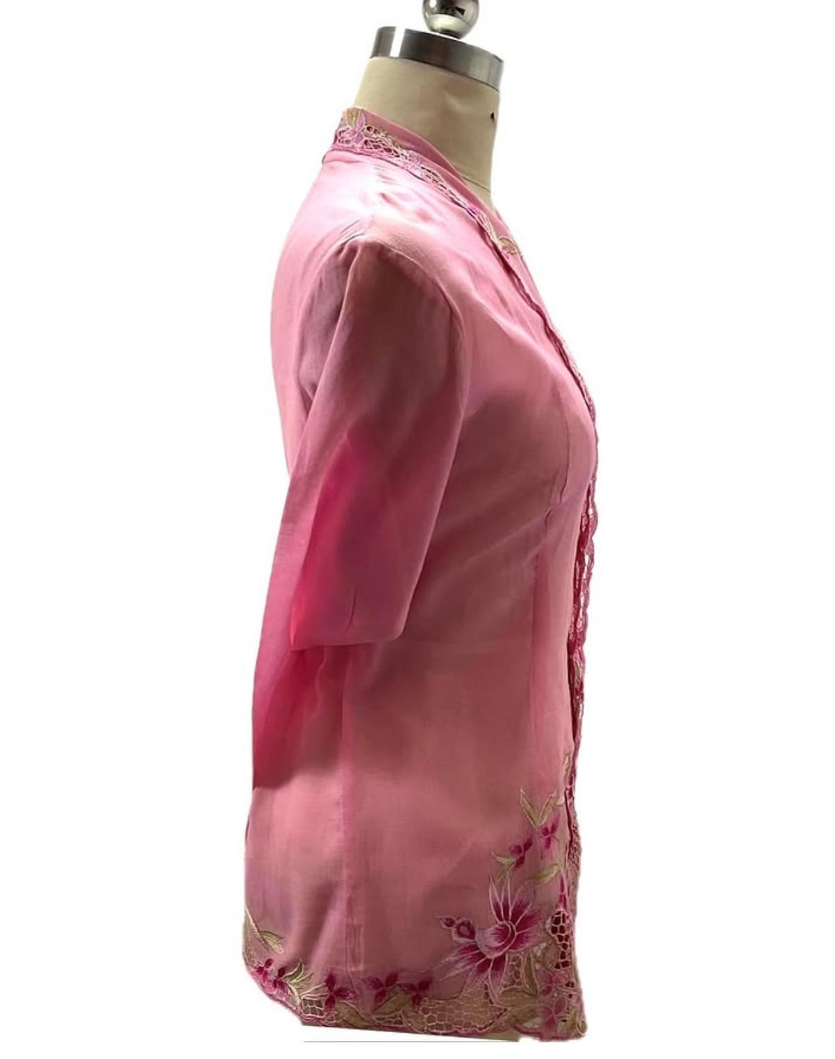 Standard Peranakan Top SPT-XXXL-PINK-A666666004