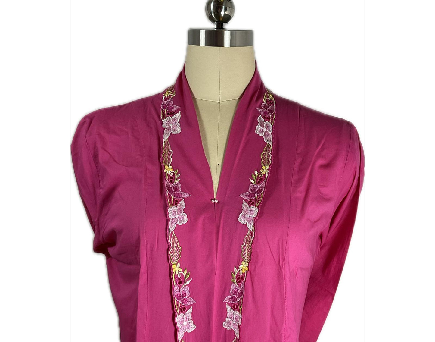 Standard Peranakan Top SPT-XXXL-PINK-A666666006