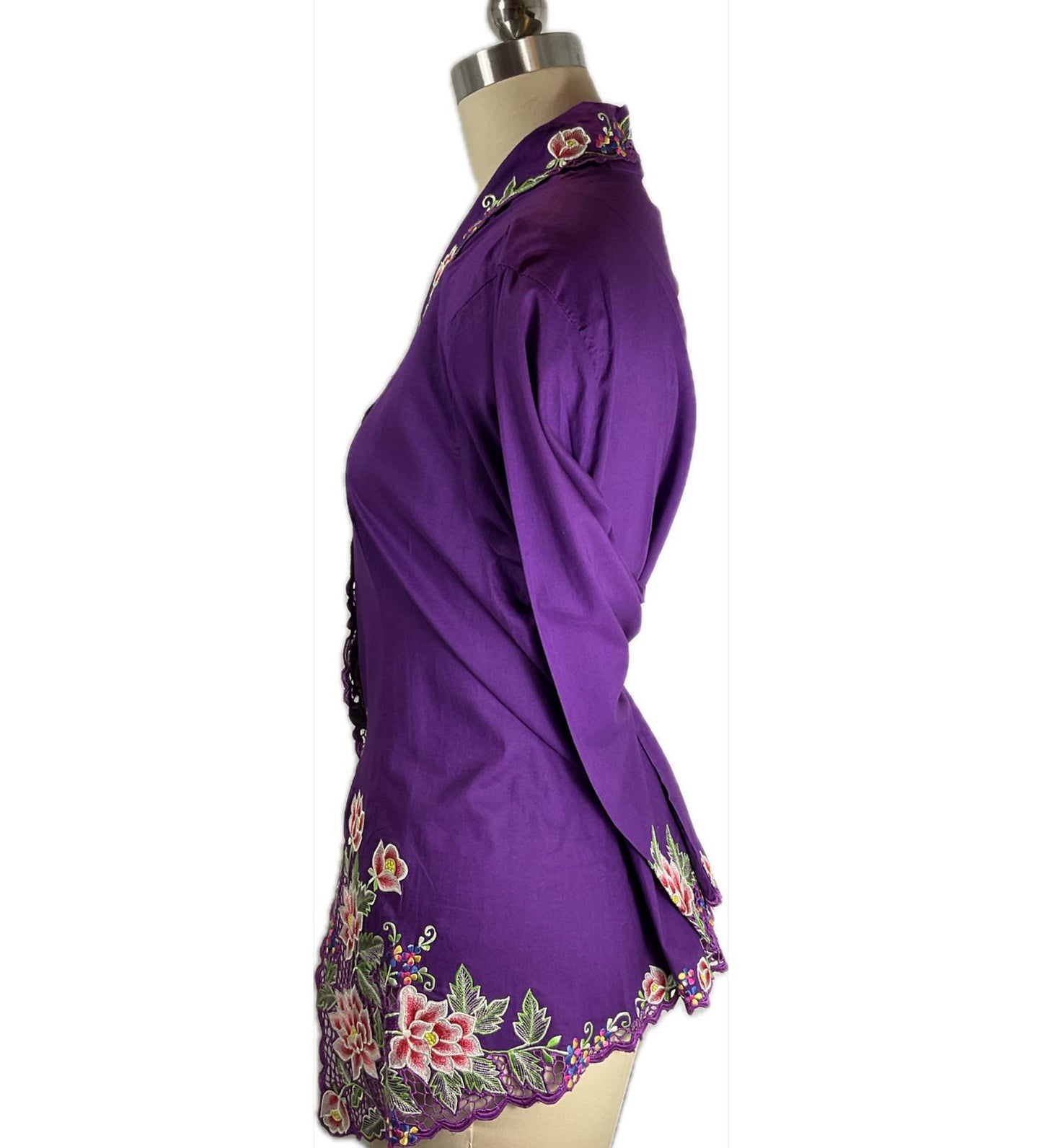 Standard Peranakan Top SPT-XXXL-PURPLE-A666666010