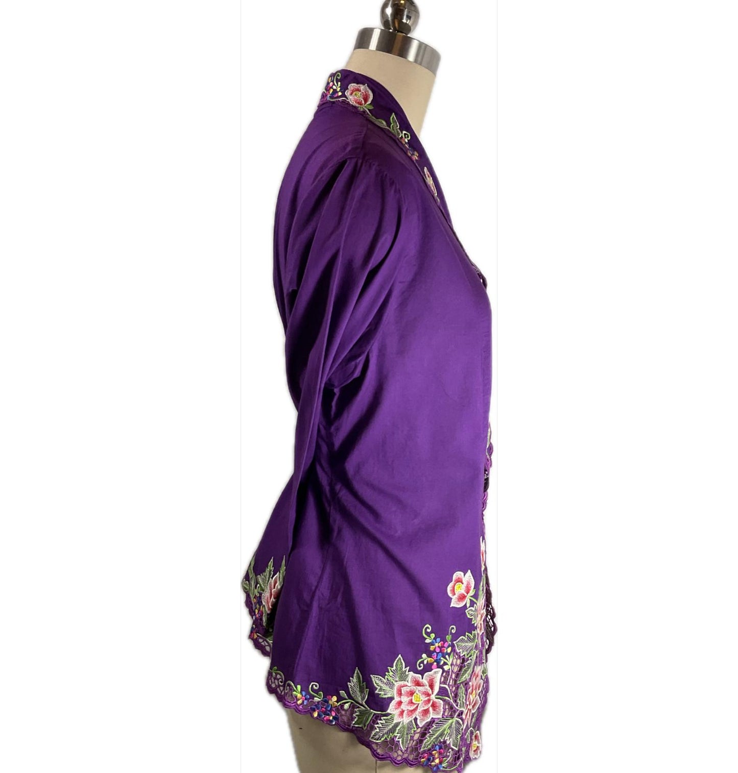 Standard Peranakan Top SPT-XXXL-PURPLE-A666666010
