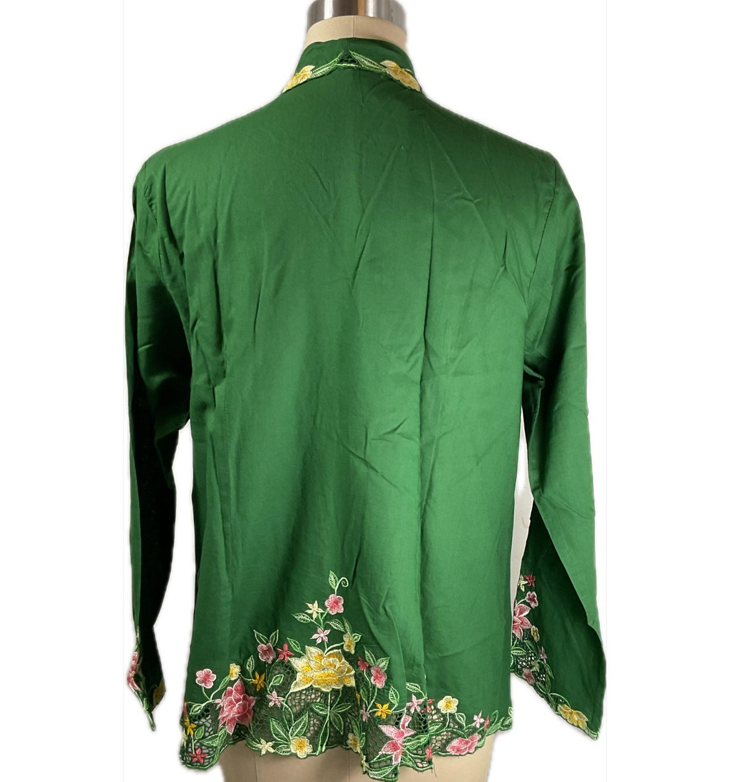 Standard Peranakan Top SPT-4XL-GREEN-A6666666001