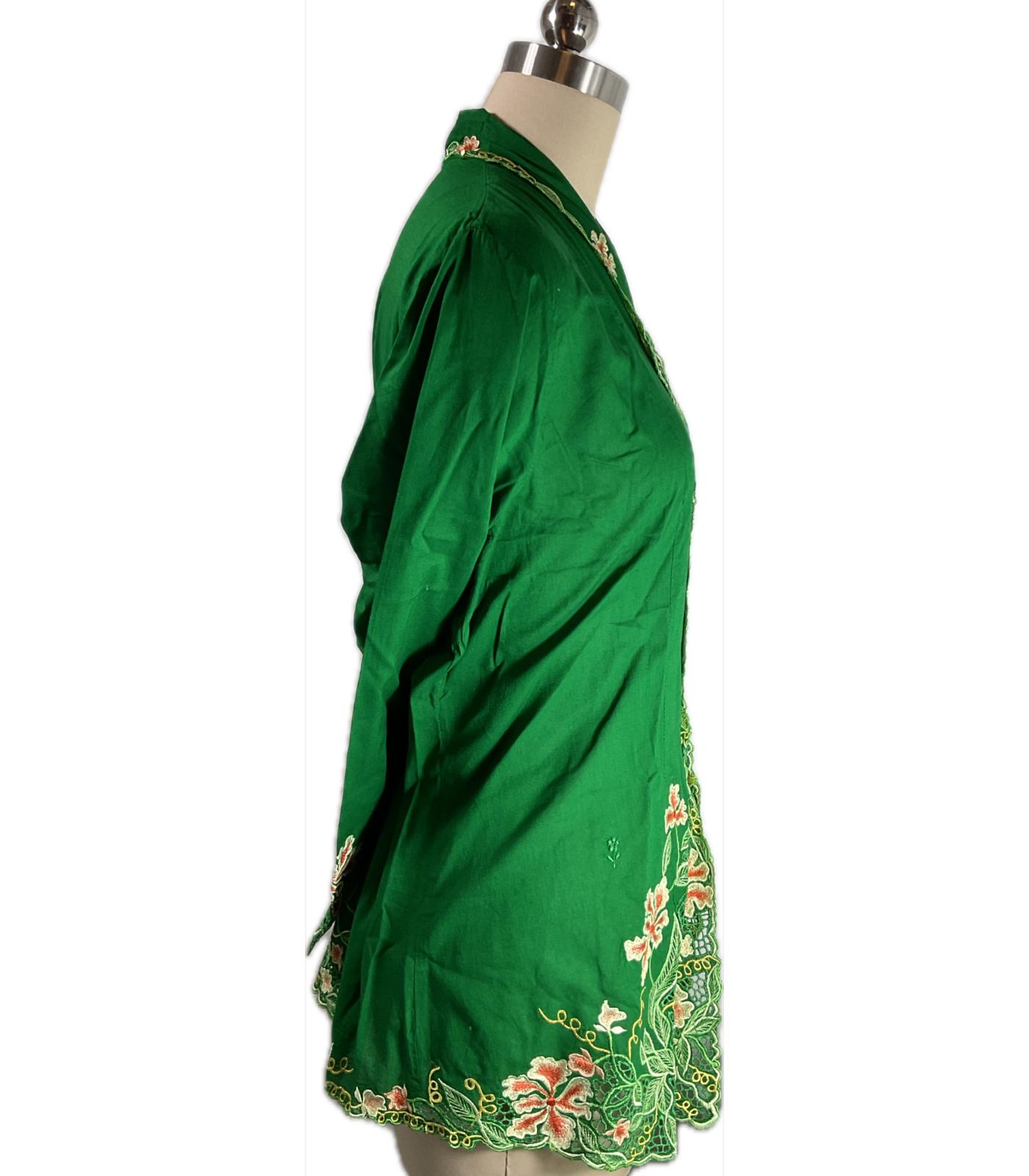 Standard Peranakan Top SPT-5XL-GREEN-A66666666001