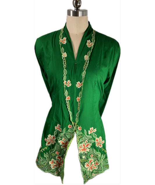 Standard Peranakan Top SPT-5XL-GREEN-A66666666001
