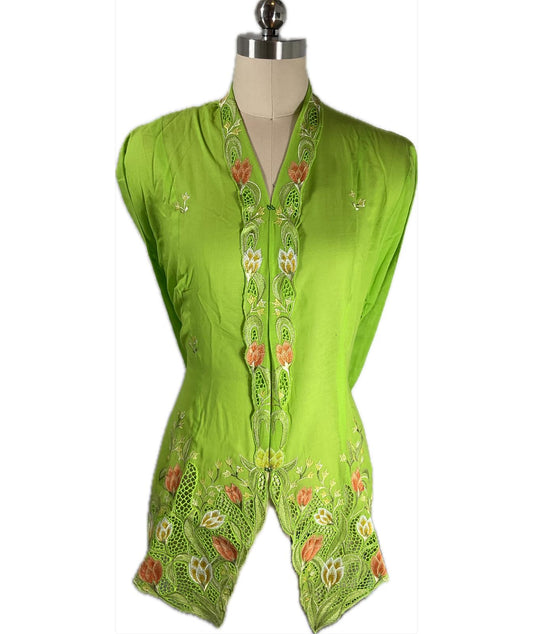 Standard Peranakan Top SPT-5XL-GREEN-A66666666002