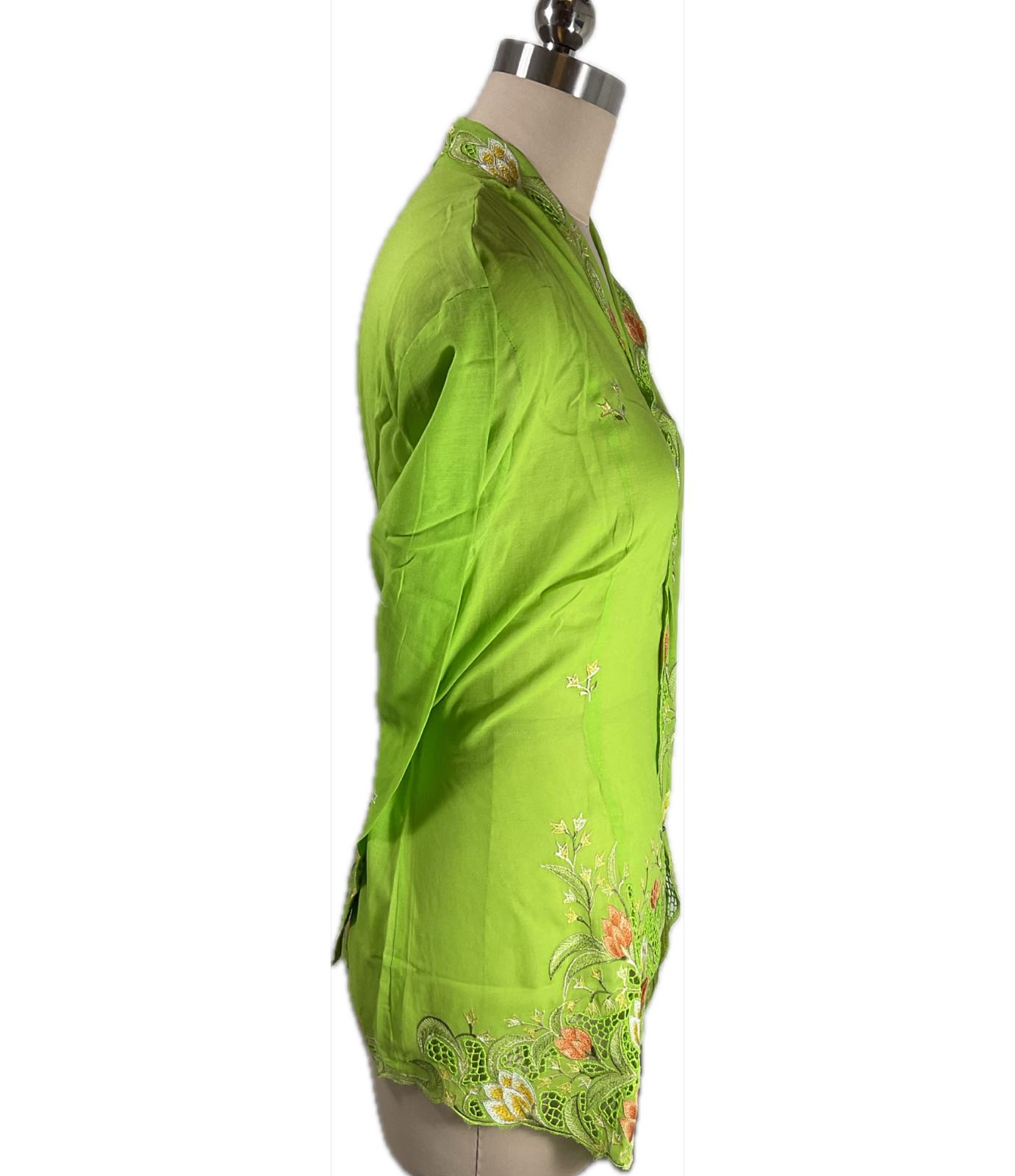 Standard Peranakan Top SPT-5XL-GREEN-A66666666002