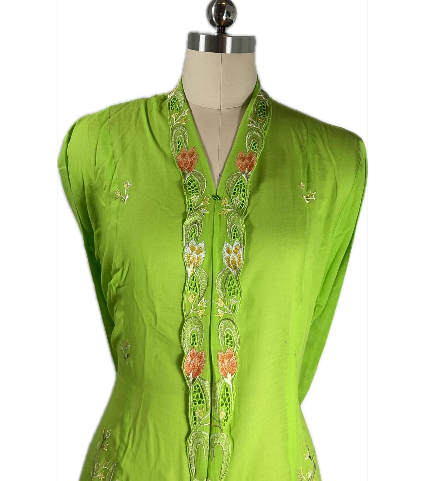 Standard Peranakan Top SPT-5XL-GREEN-A66666666002