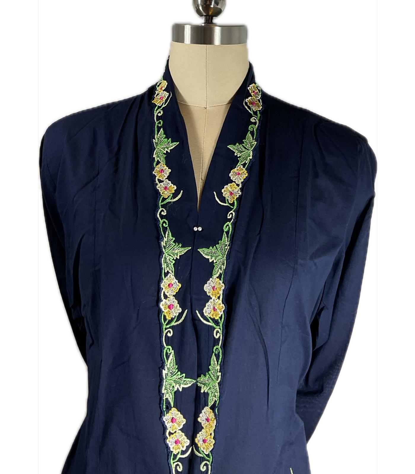 Standard Peranakan Top SPT-5XL-BLUE-A66666666003