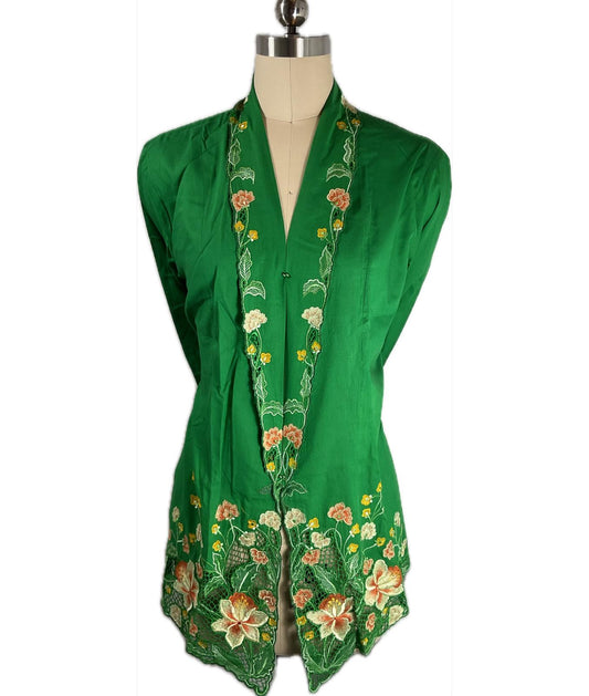 Standard Peranakan Top SPT-5XL-GREEN-A66666666004