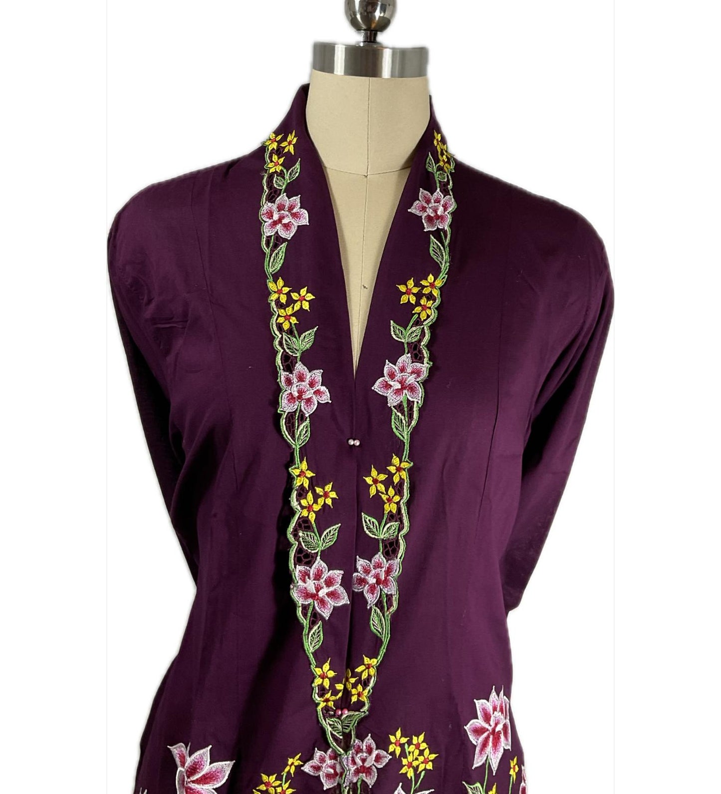 Standard Peranakan Top SPT-5XL-PURPLE-A66666666005