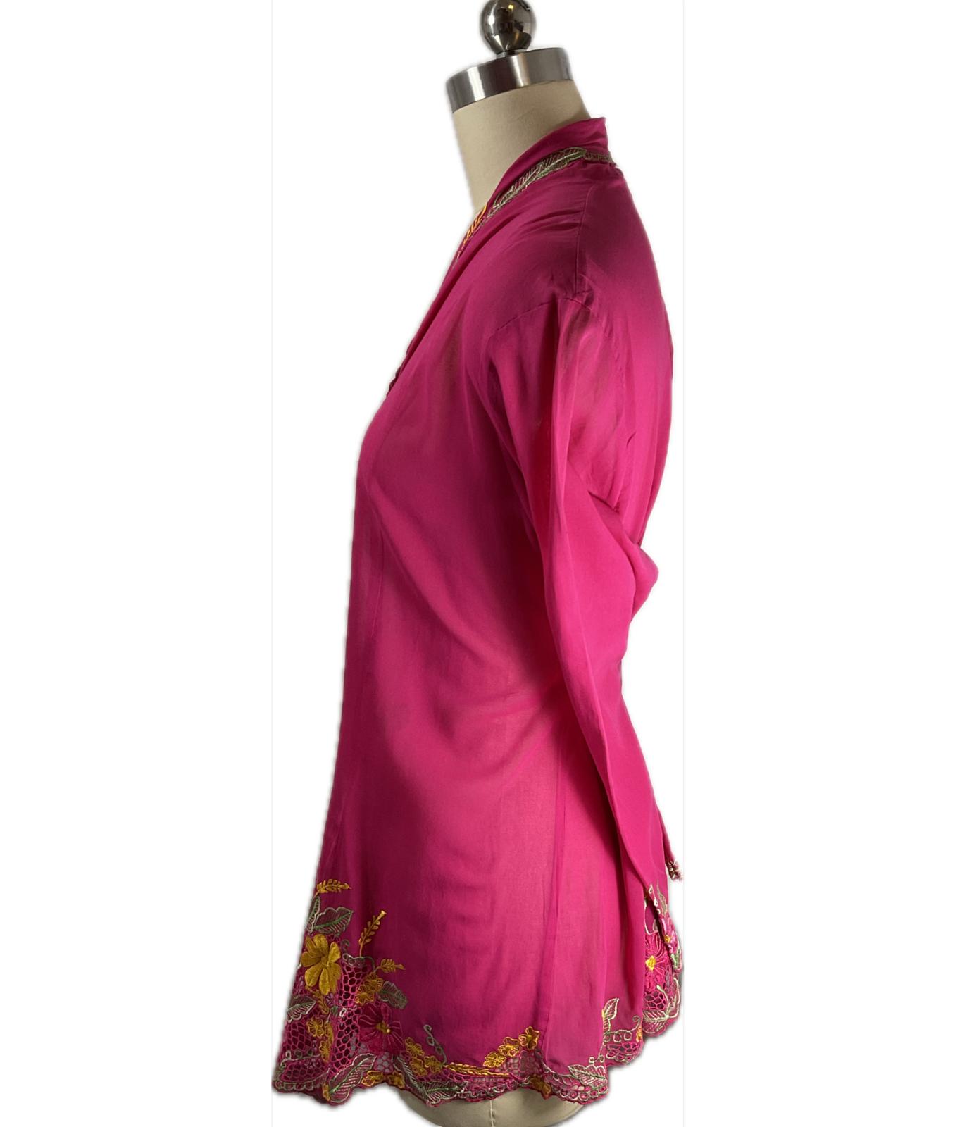 Standard Peranakan Top SPT-4XL-PINK-A6666666002