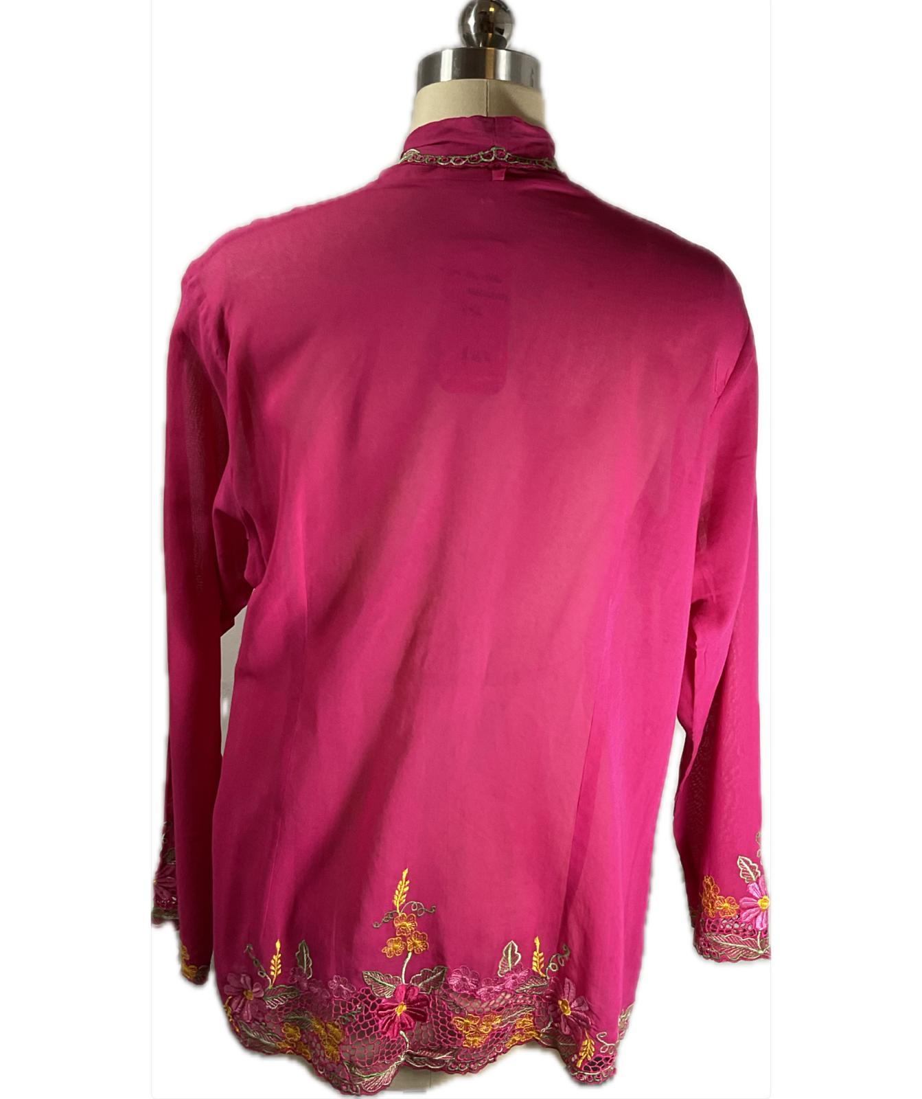 Standard Peranakan Top SPT-4XL-PINK-A6666666002