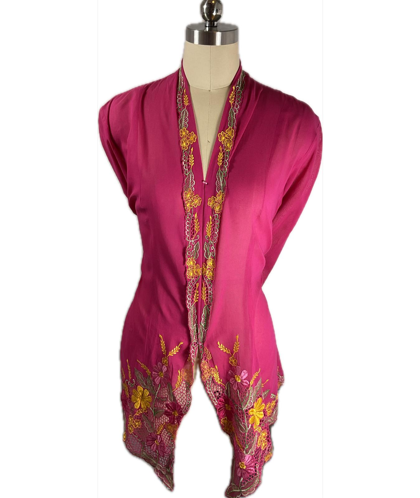 Standard Peranakan Top SPT-4XL-PINK-A6666666002