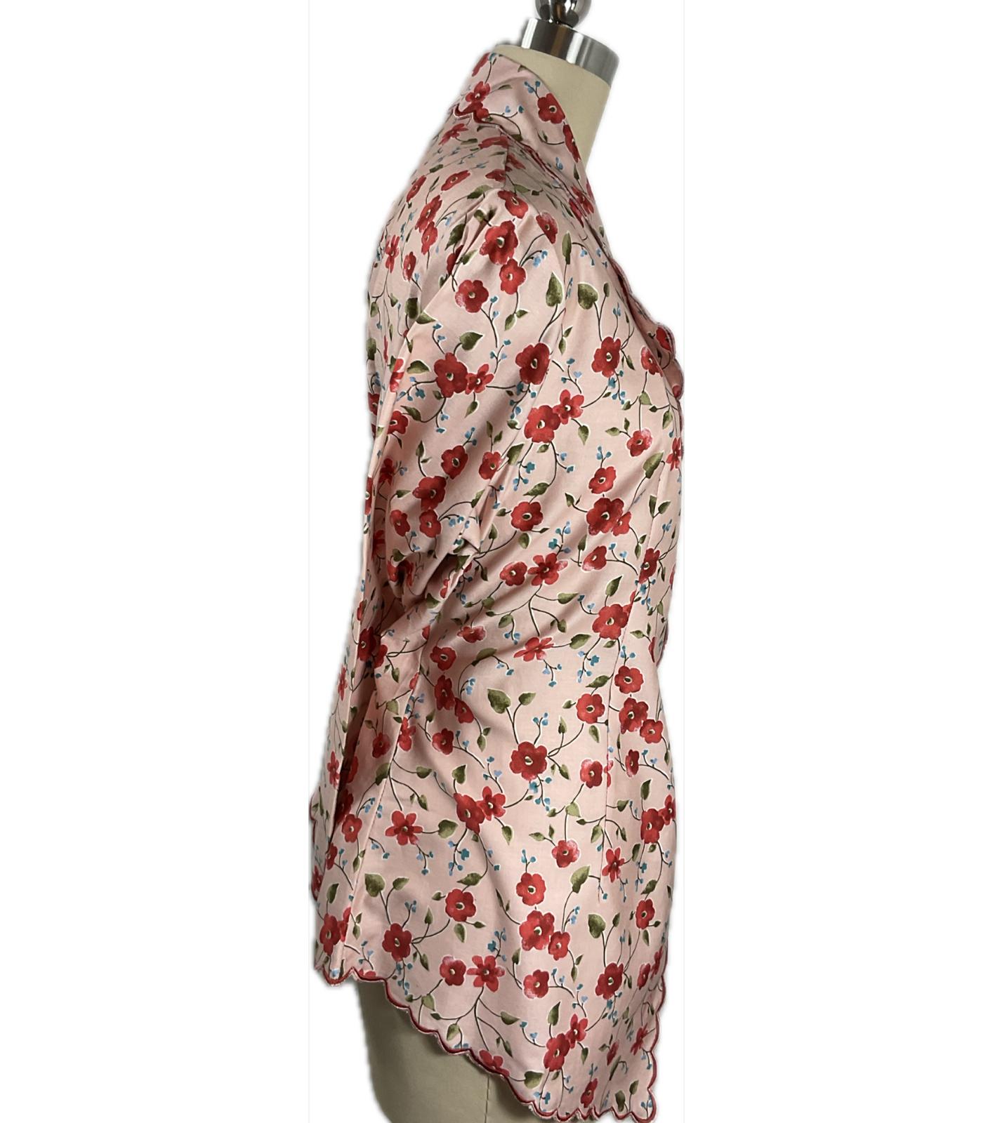 Standard Peranakan Top SPT-XXXL-PEACH-A666666008