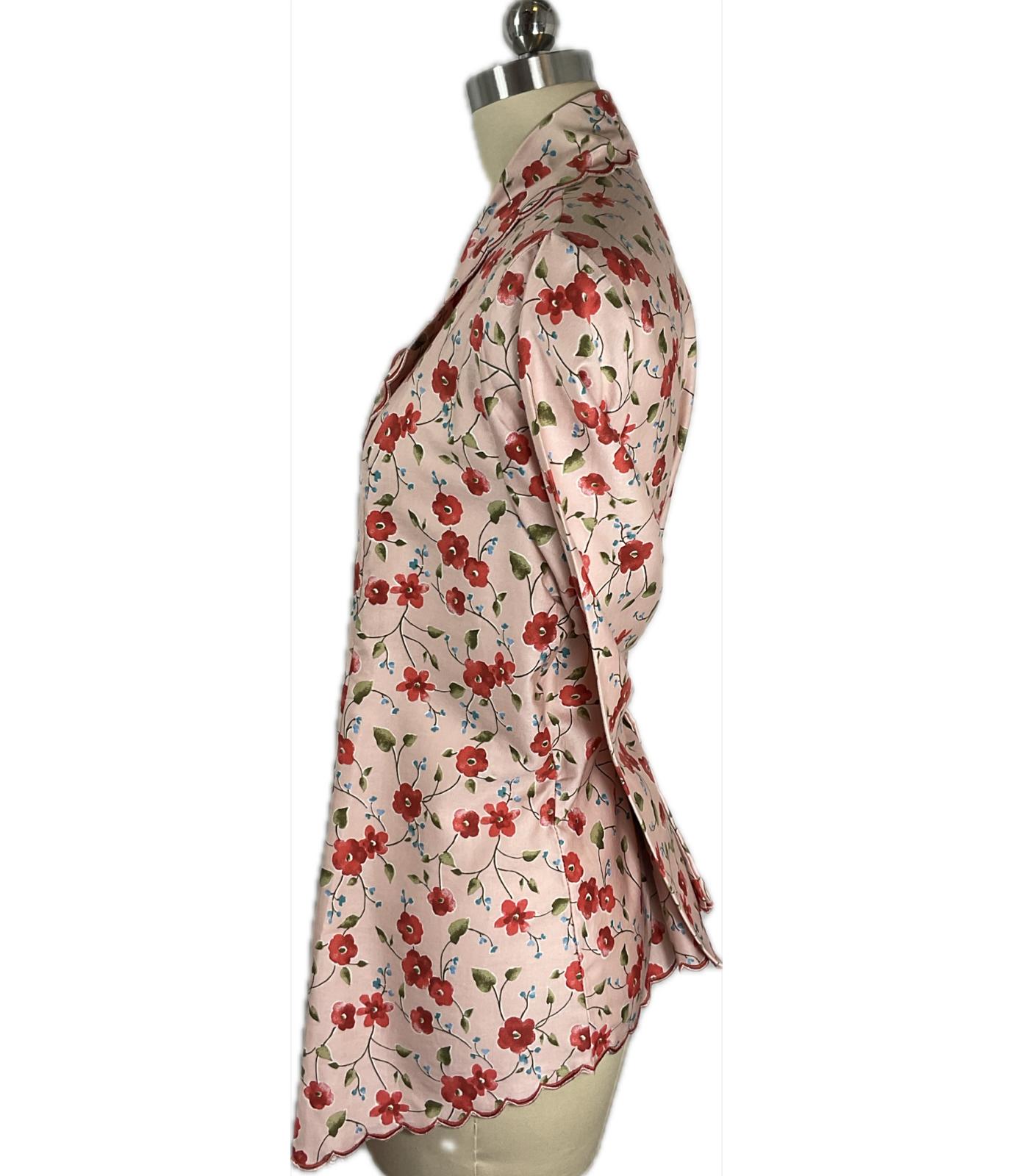 Standard Peranakan Top SPT-XXXL-PEACH-A666666008