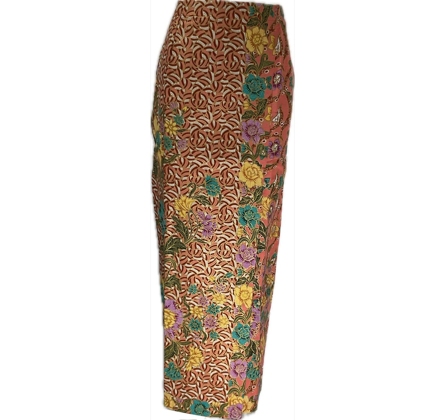 Ladies Batik Sarong LBS-S-PEACH-3004