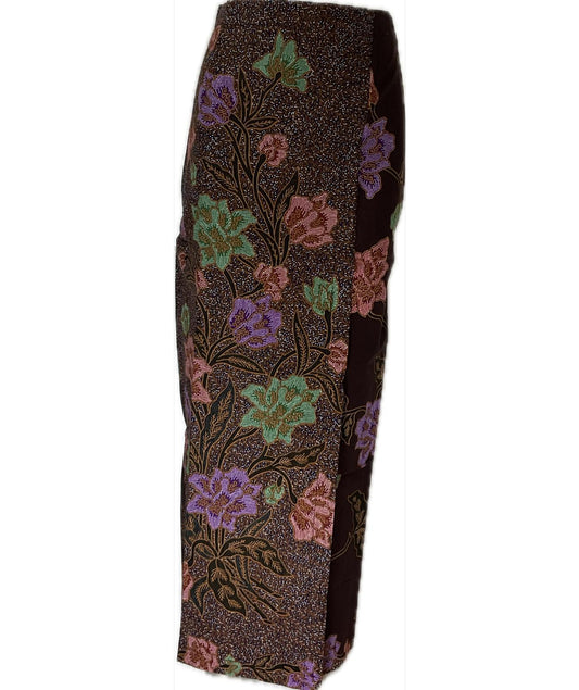 Ladies Batik Sarong LBS-S-BROWN-3015