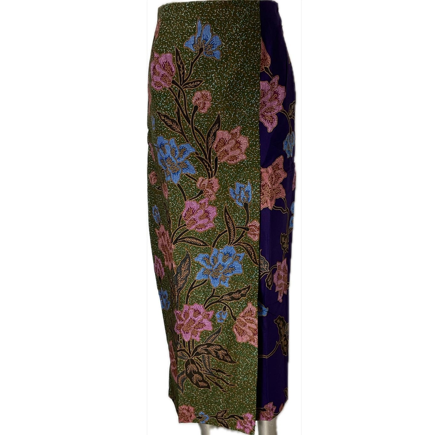 Ladies Batik Sarong LBS-S-PURPLE-3021