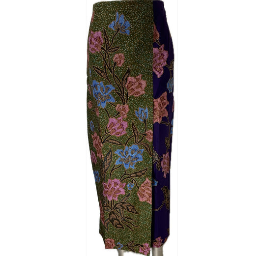 Ladies Batik Sarong LBS-S-PURPLE-3021