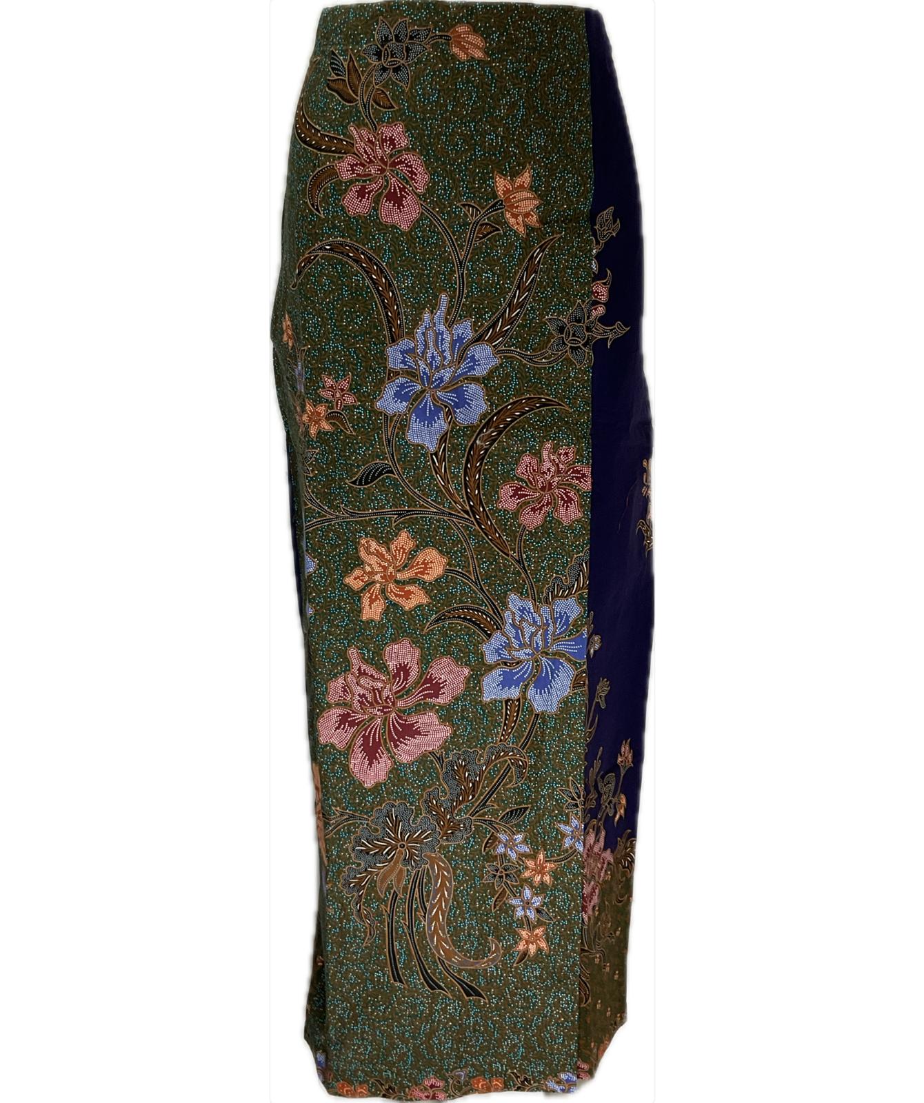 Ladies Batik Sarong LBS-M-PURPLE-33001