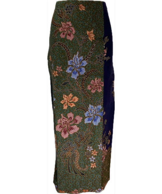 Ladies Batik Sarong LBS-M-PURPLE-33001