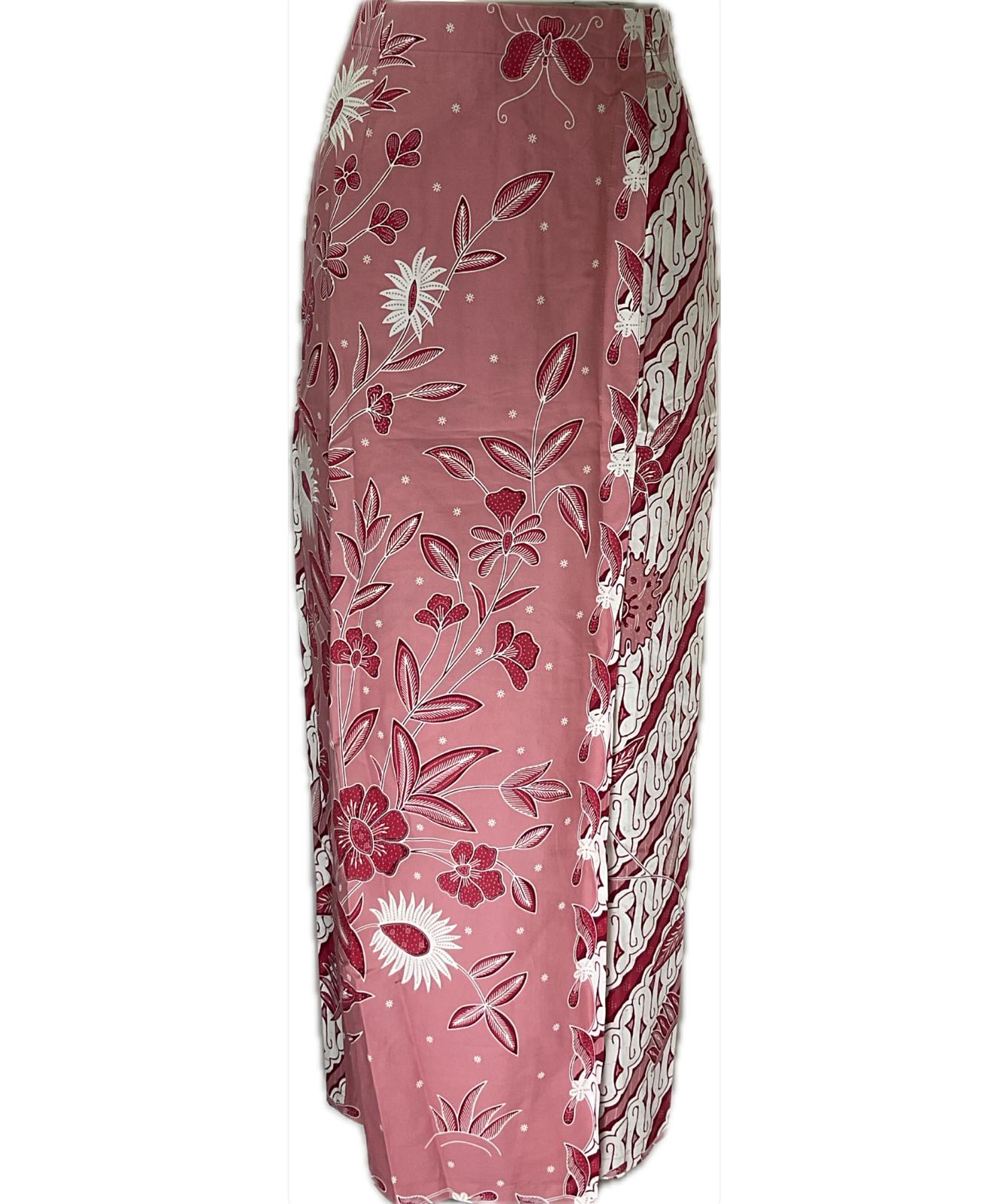Ladies Batik Sarong LBS-M-PINK-33003