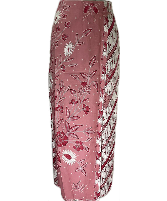 Ladies Batik Sarong LBS-M-PINK-33003