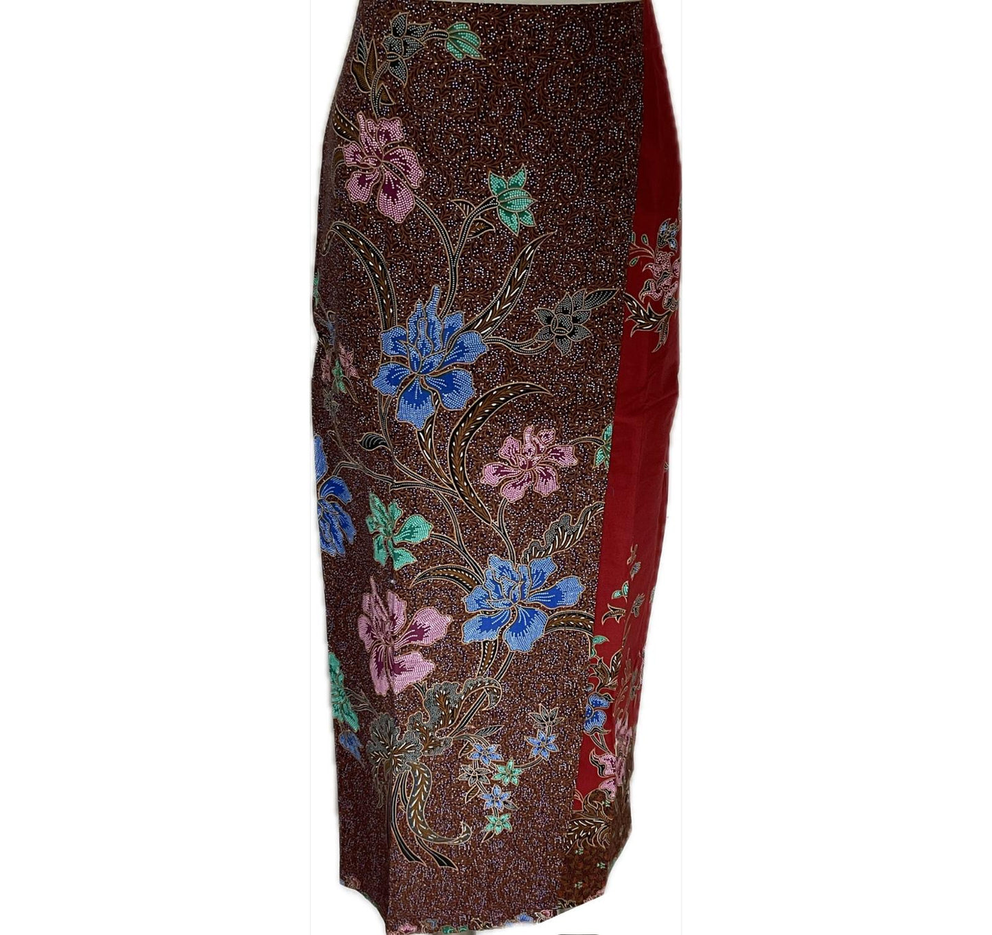 Ladies Batik Sarong LBS-M-MAROON-33020