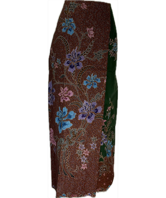Ladies Batik Sarong LBS-M-GREEN-33021
