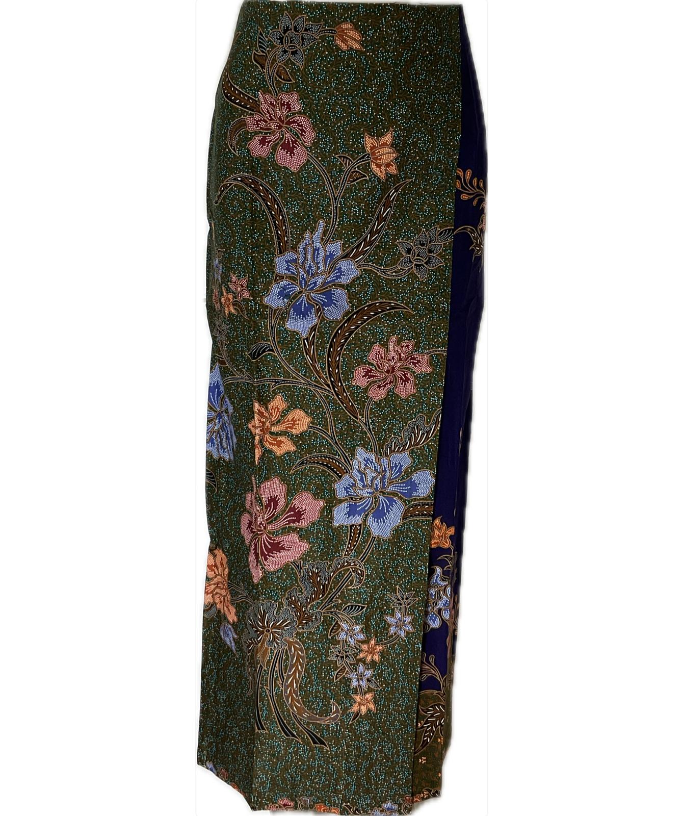 Ladies Batik Sarong LBS-M-PURPLE-33023