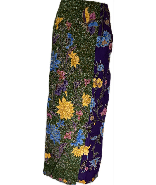 Ladies Batik Sarong LBS-L-PURPLE-333004