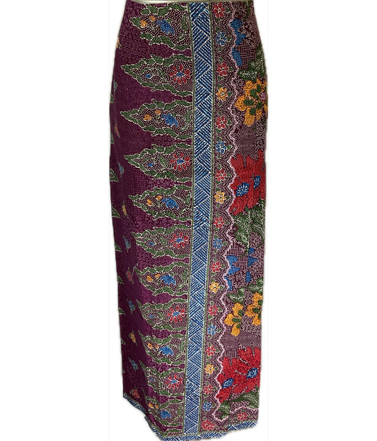 Ladies Batik Sarong LBS-L-RED-333007