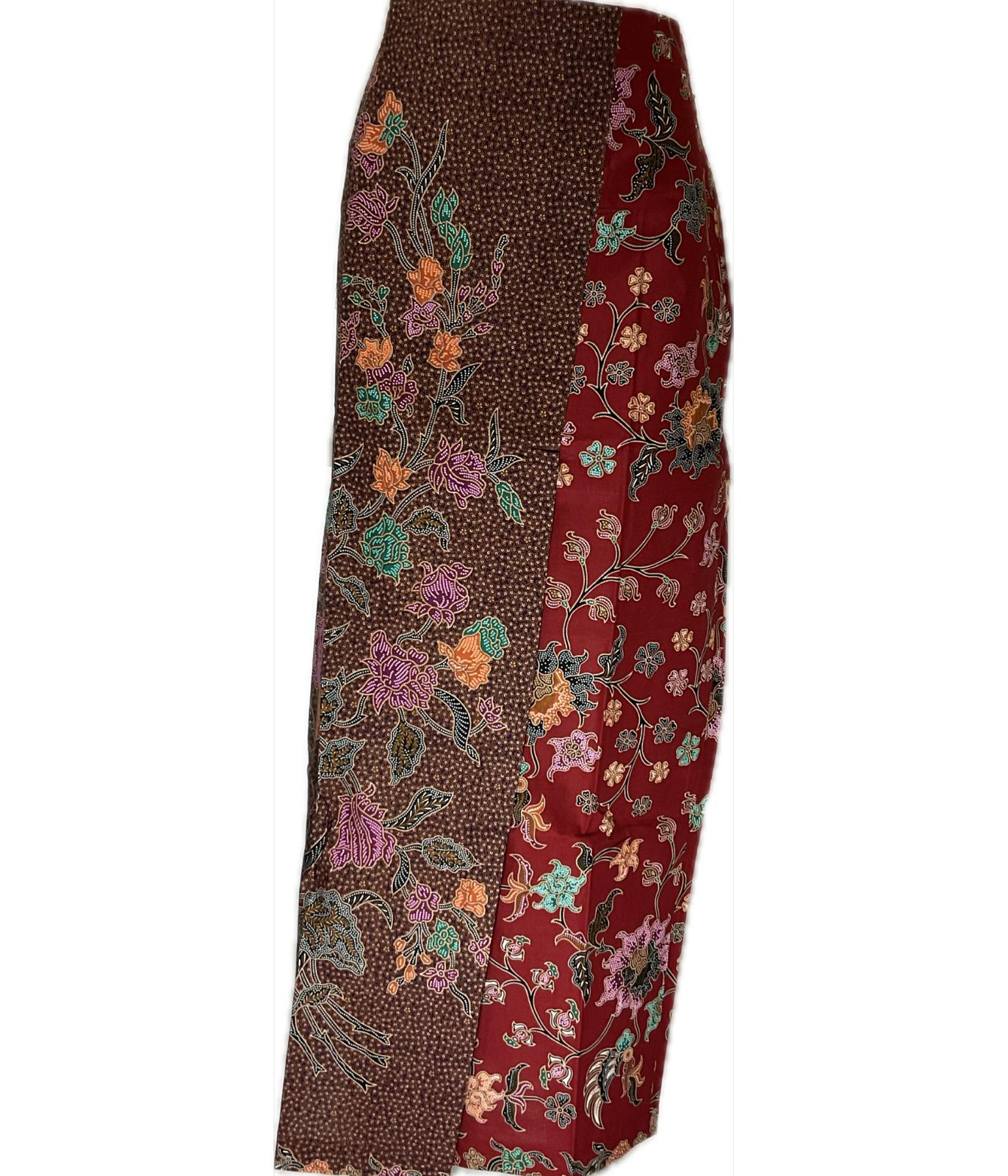 Ladies Batik Sarong LBS-L-MAROON-333017