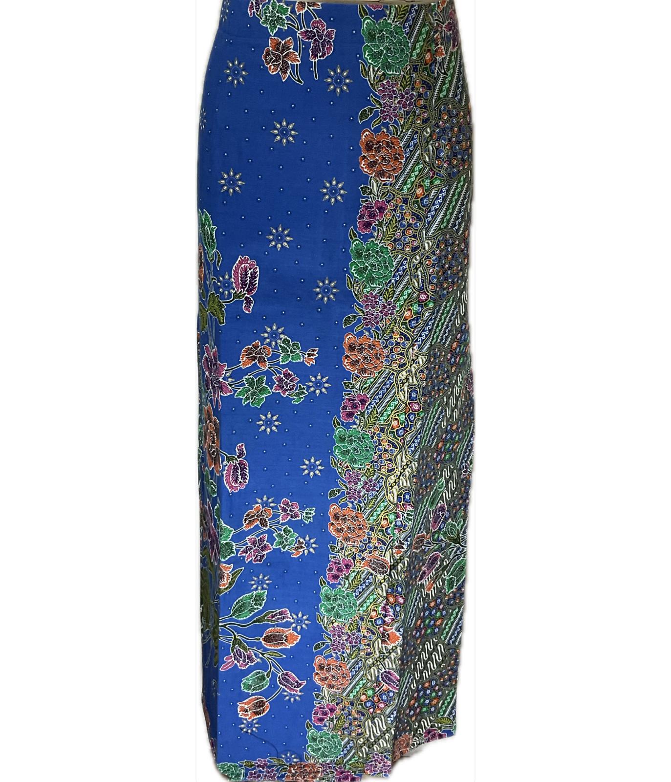 Ladies Batik Sarong LBS-L-BLUE-333018