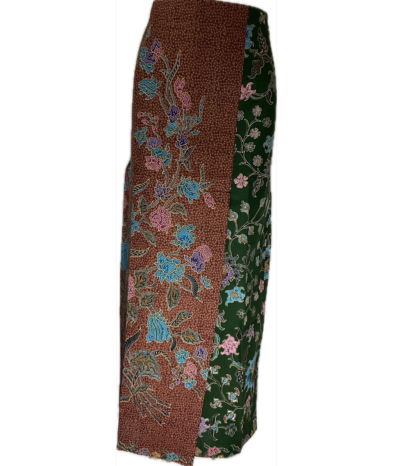 Ladies Batik Sarong LBS-L-GREEN-333023