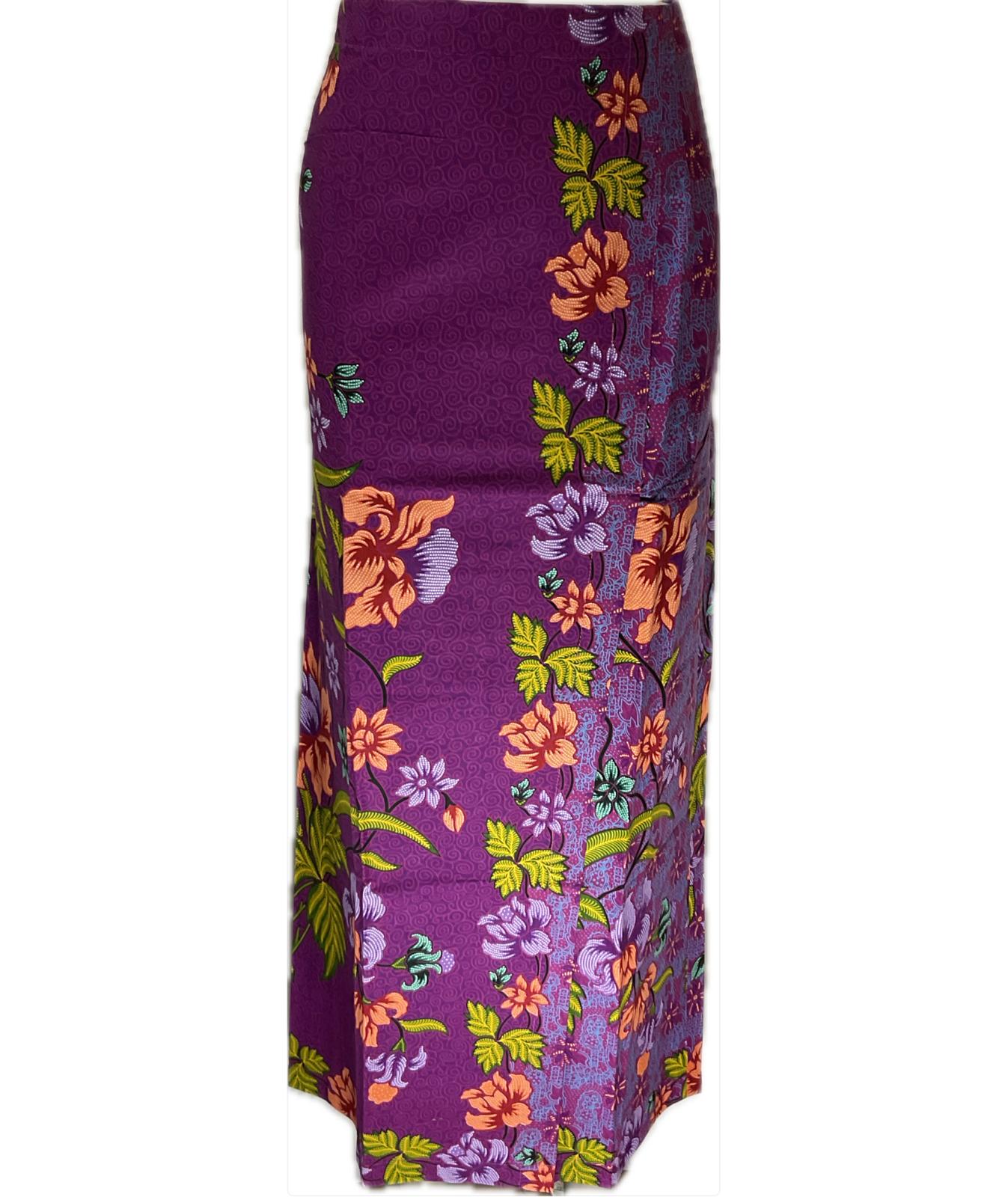 Ladies Batik Sarong LBS-XL-PURPLR-3333010