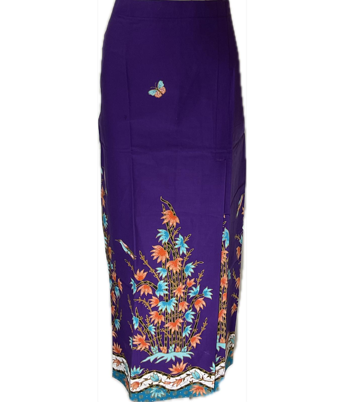 Ladies Batik Sarong LBS-XL-PURPLE-3333013