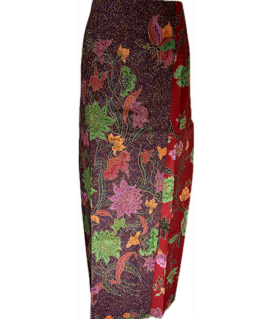 Ladies Batik Sarong LBS-XL-MAROON-3333015