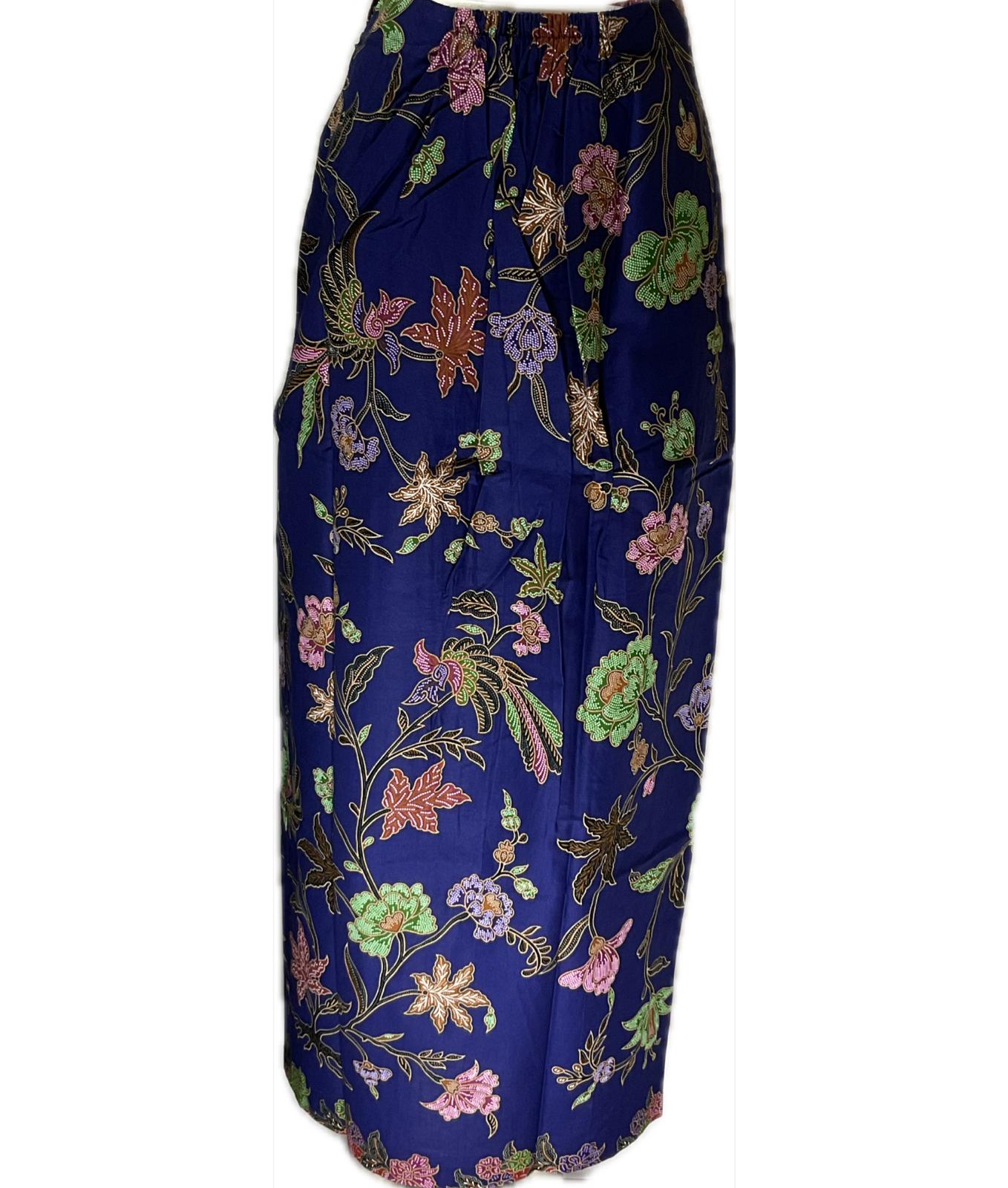 Ladies Batik Sarong LBS-XL-BLUE-3333017