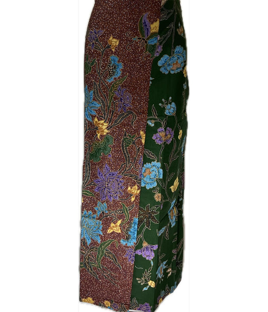 Ladies Batik Sarong LBS-XL-GREEN-3333018