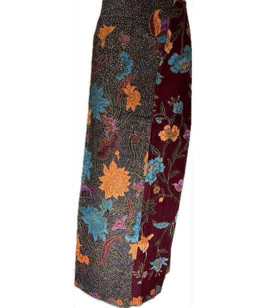 Ladies Batik Sarong LBS-XL-MAROON-3333019