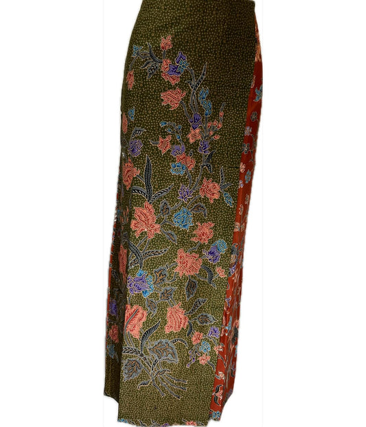 Ladies Batik Sarong LBS-XL-ORANGE-3333021