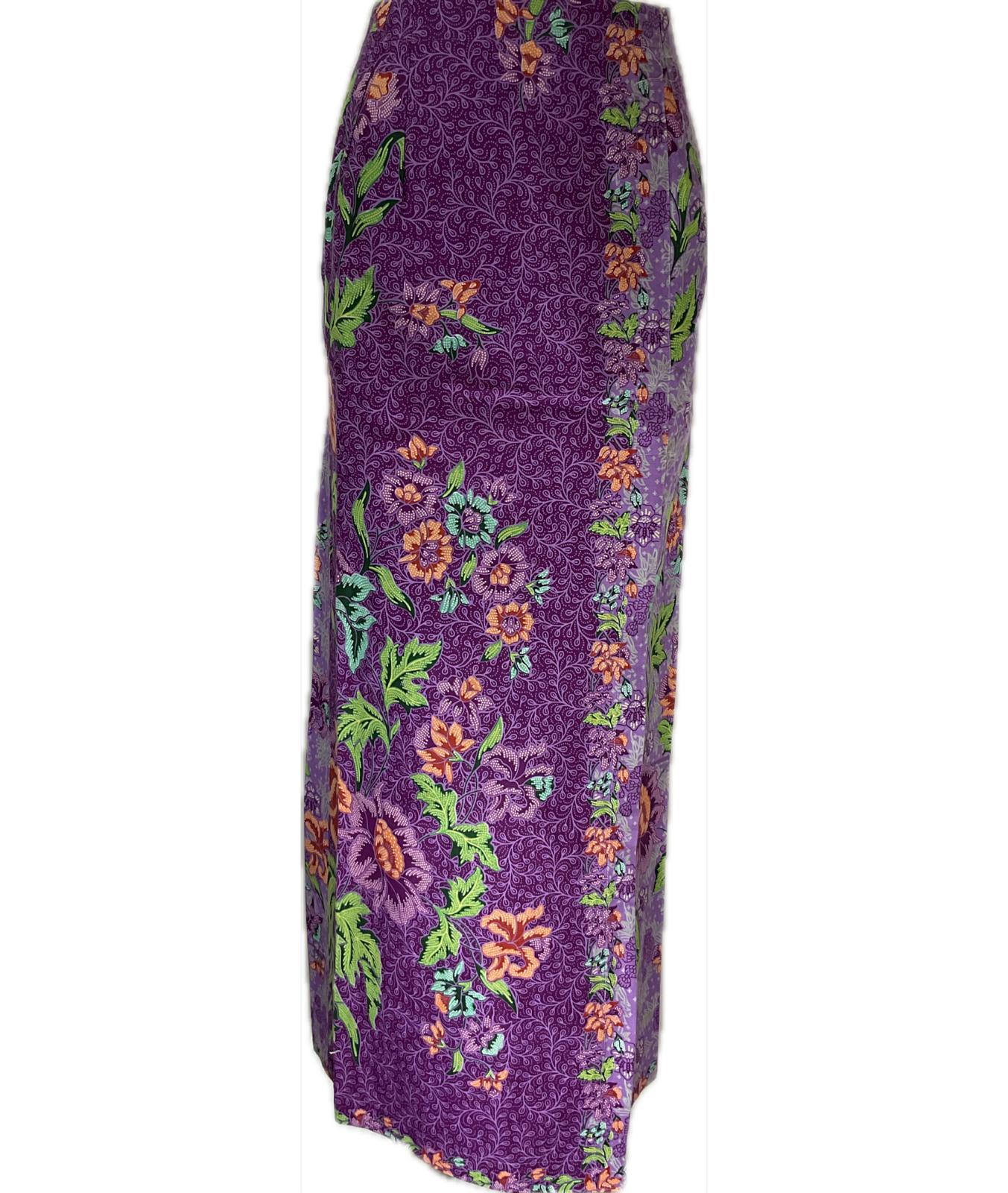 Ladies Batik Sarong LBS-XL-PURPLR-3333029