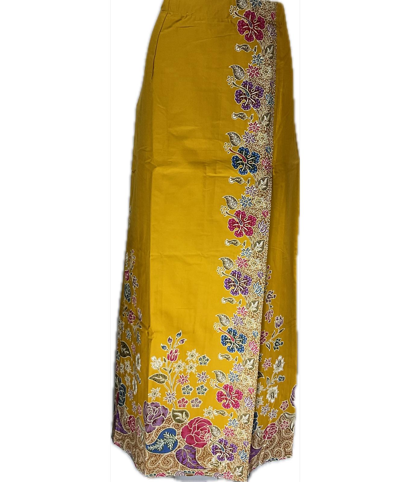 Ladies Batik Sarong LBS-XL-YOLLOW-3333022