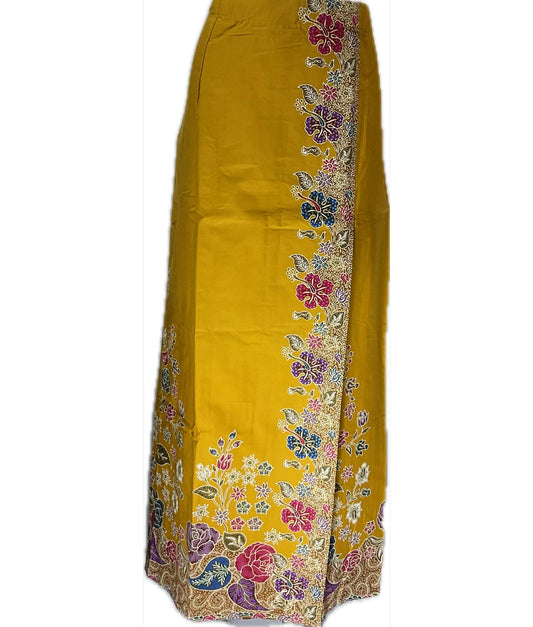 Ladies Batik Sarong LBS-XL-YOLLOW-3333022